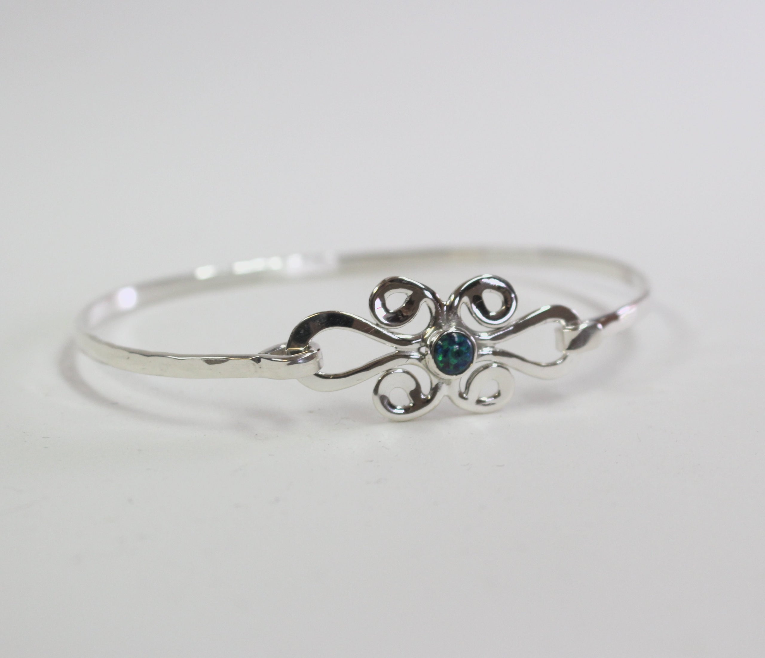 Little silver shop button bracelet discount